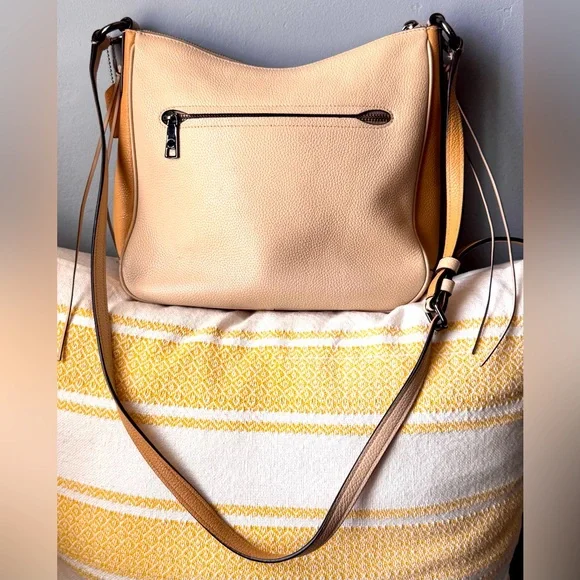 Coach Tan Crossbody Bag - Picture 2 of 9